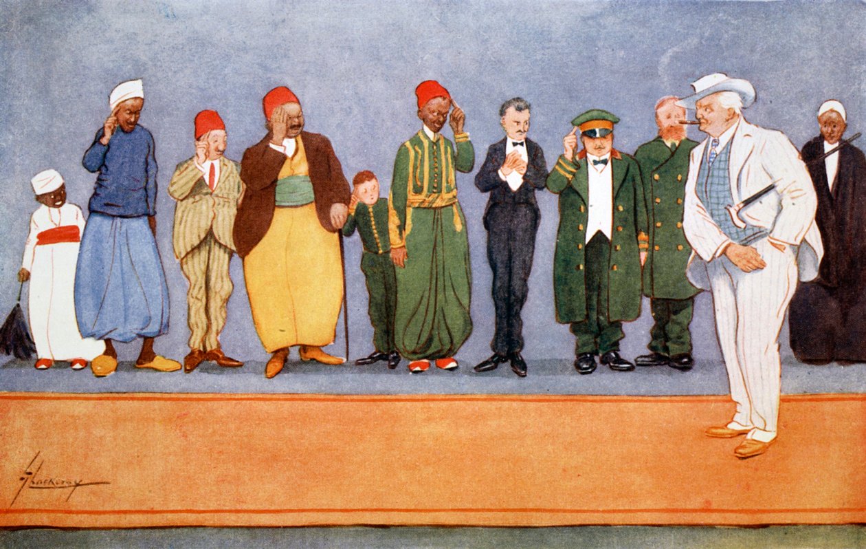 Der Abschiedsgast, 1908 von Lance Thackeray