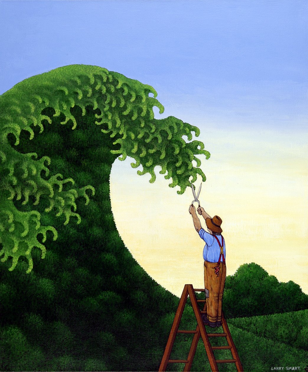 Topiary Wave von Larry Smart