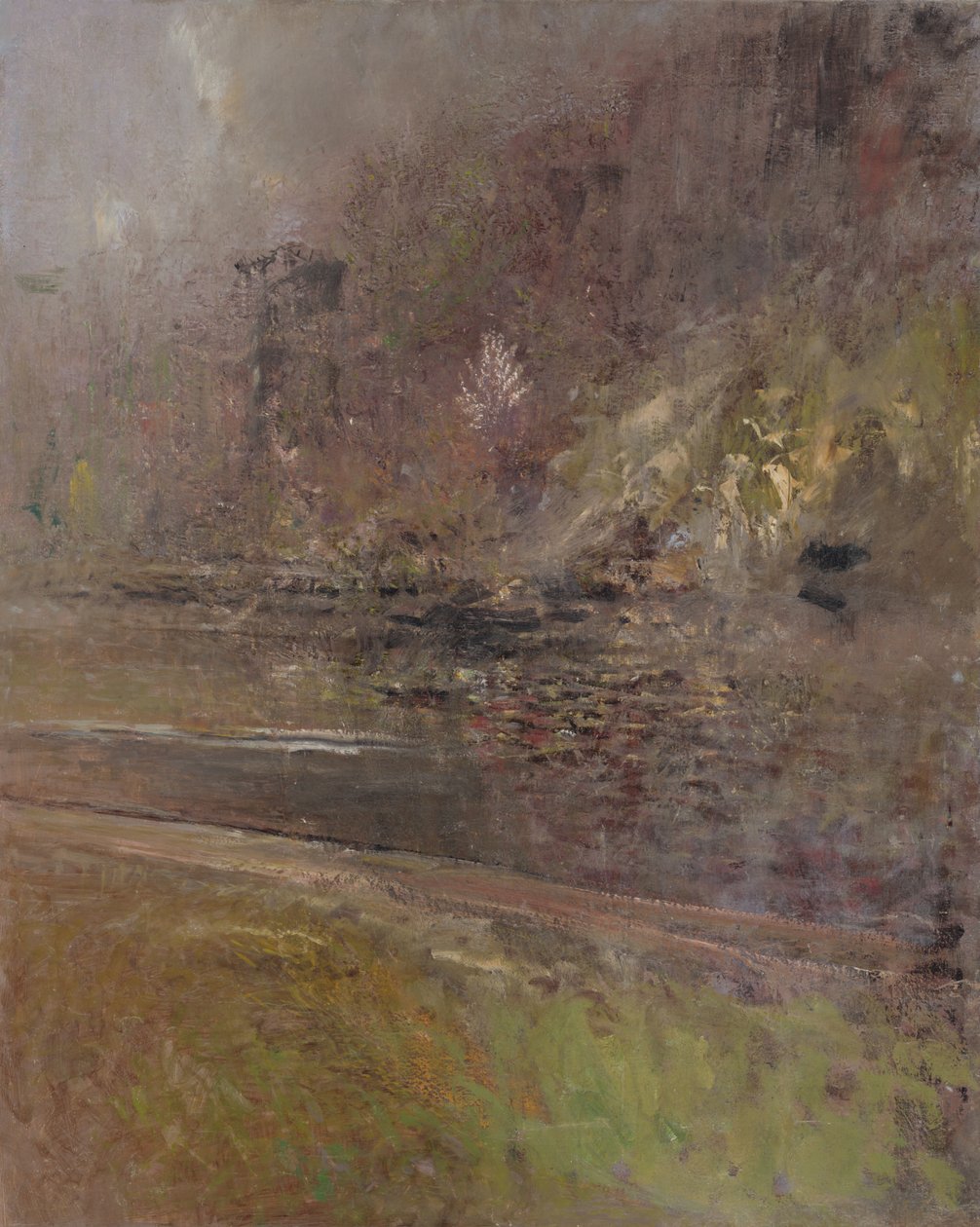 Fragment einer Landschaft von Laszlo Mednyanszky