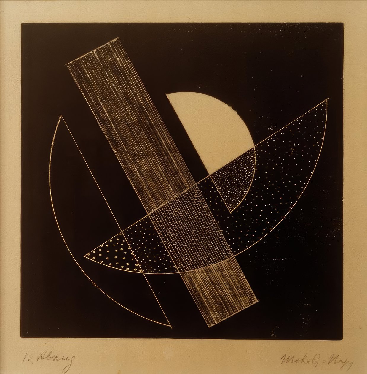 Ohne Titel von Laszlo Moholy Nagy
