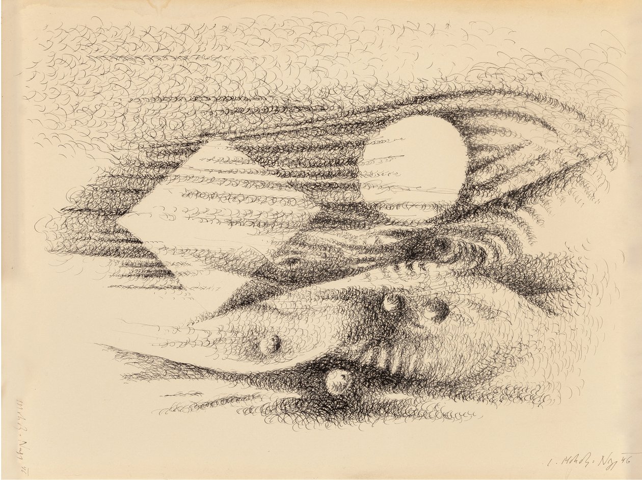 Rhythmische Welle, 1946 von Laszlo Moholy Nagy
