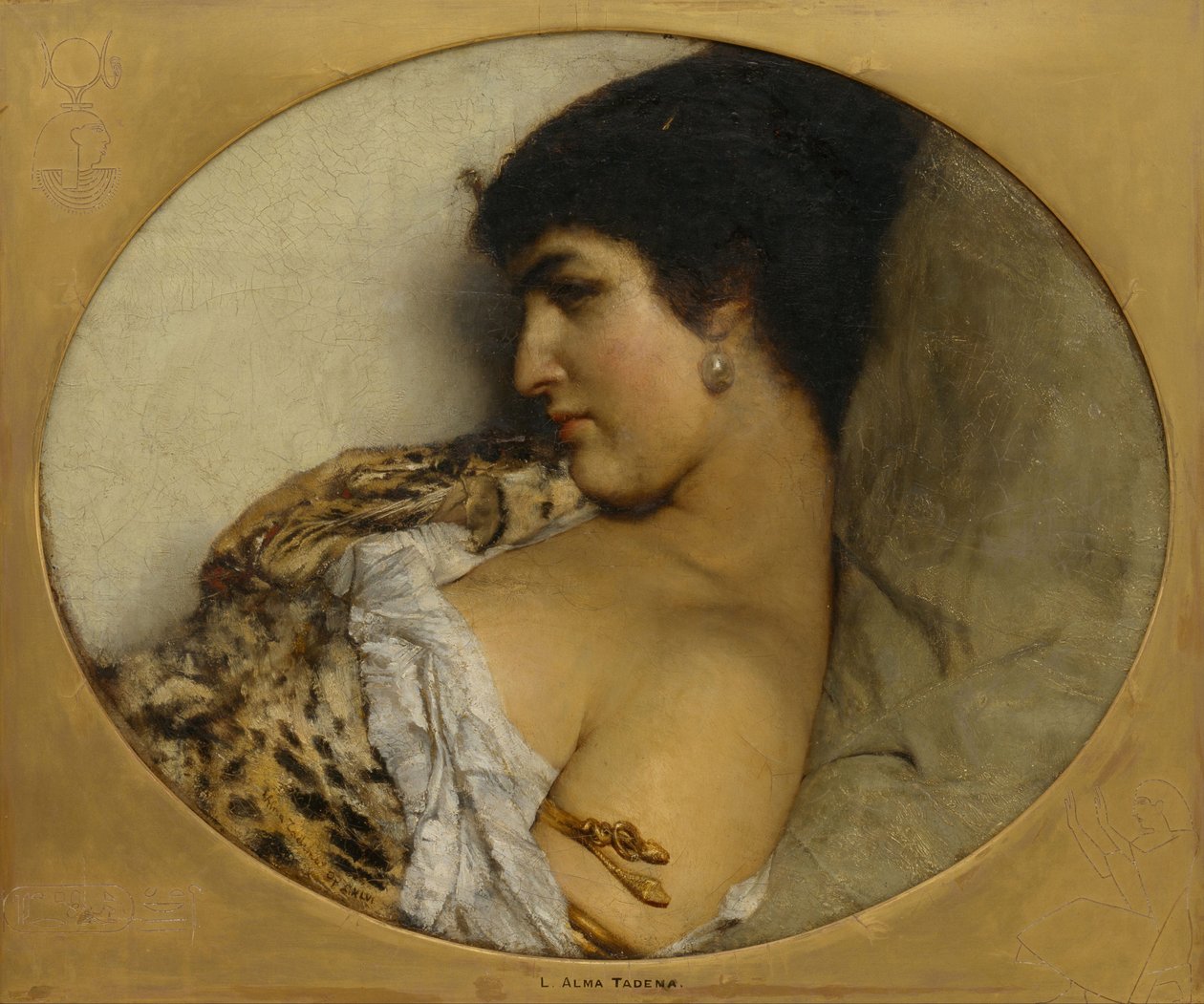 Kleopatra, 1875 von Lawrence Alma Tadema