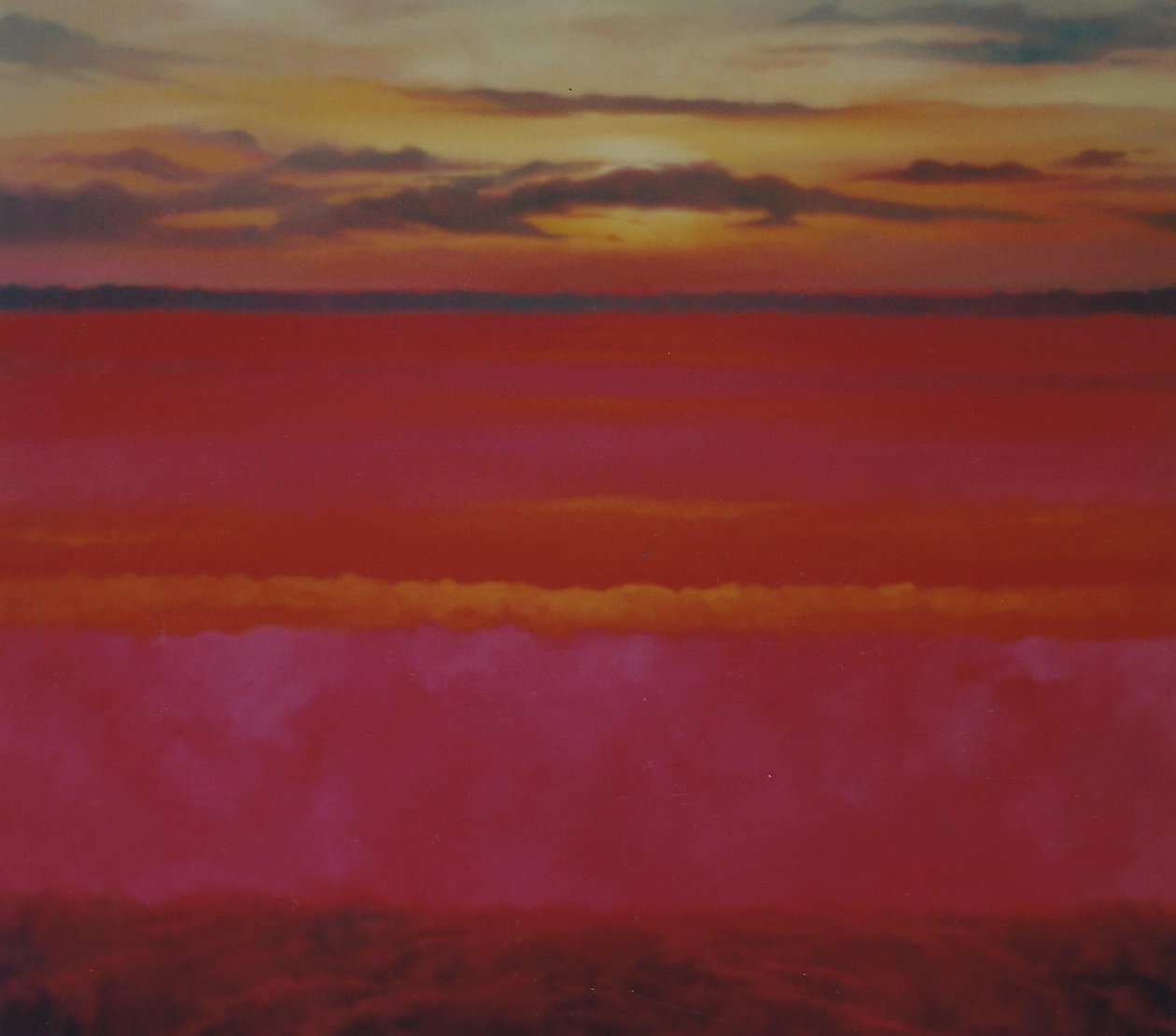 Glühender Sonnenaufgang, 2004 von Lee Campbell