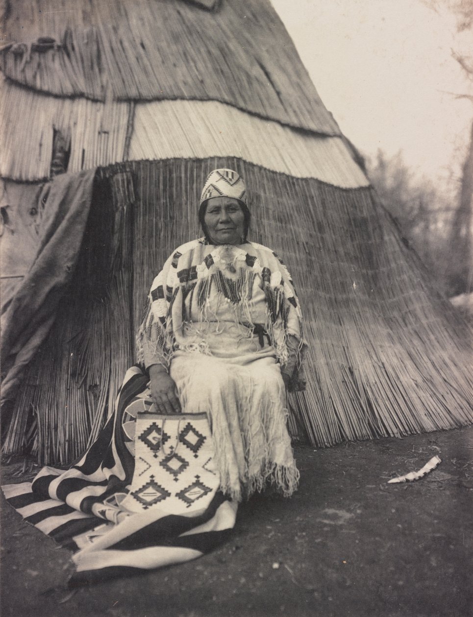 Edna Kash-kash, eine Cayuse-Indianerin von Lee Moorhouse