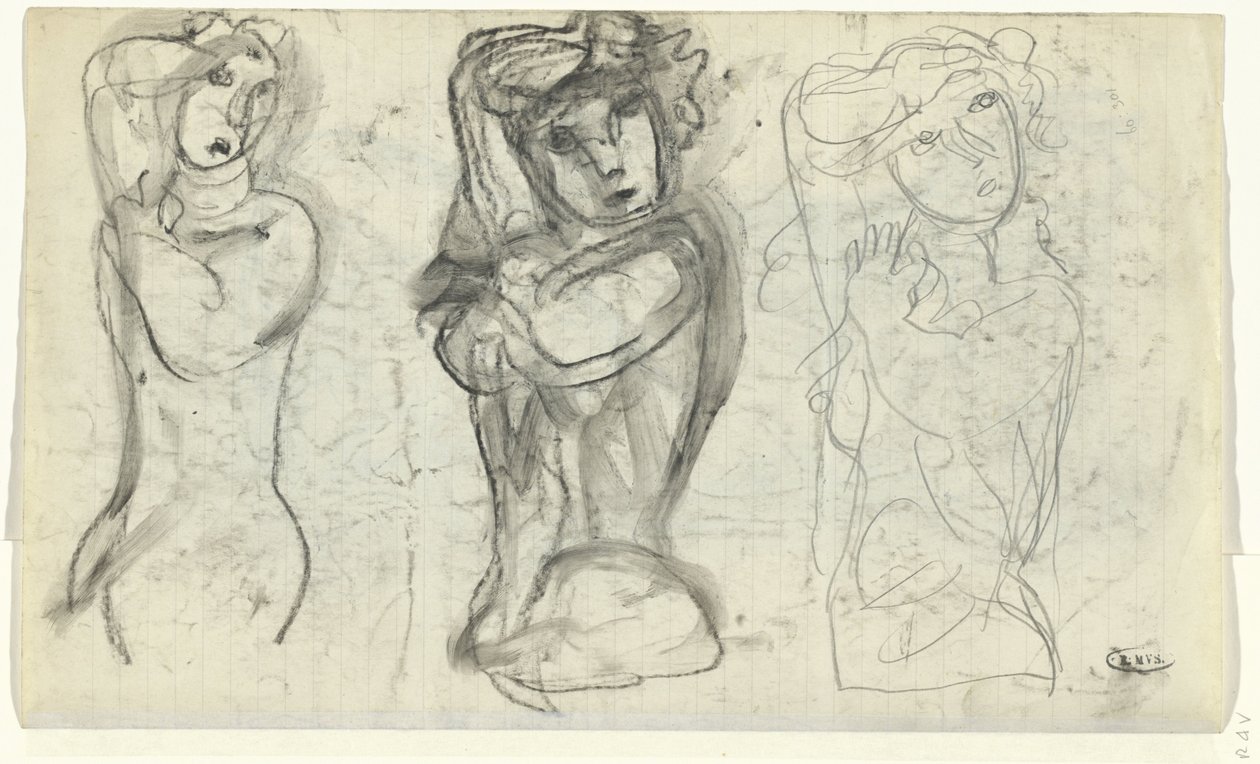 Drei nackte Frauen von Leo Gestel