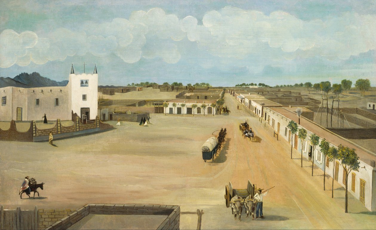 Alter Mesilla-Platz von Leon Trousset