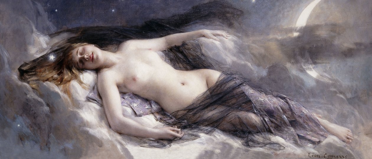 Luna von Leon Francois Comerre