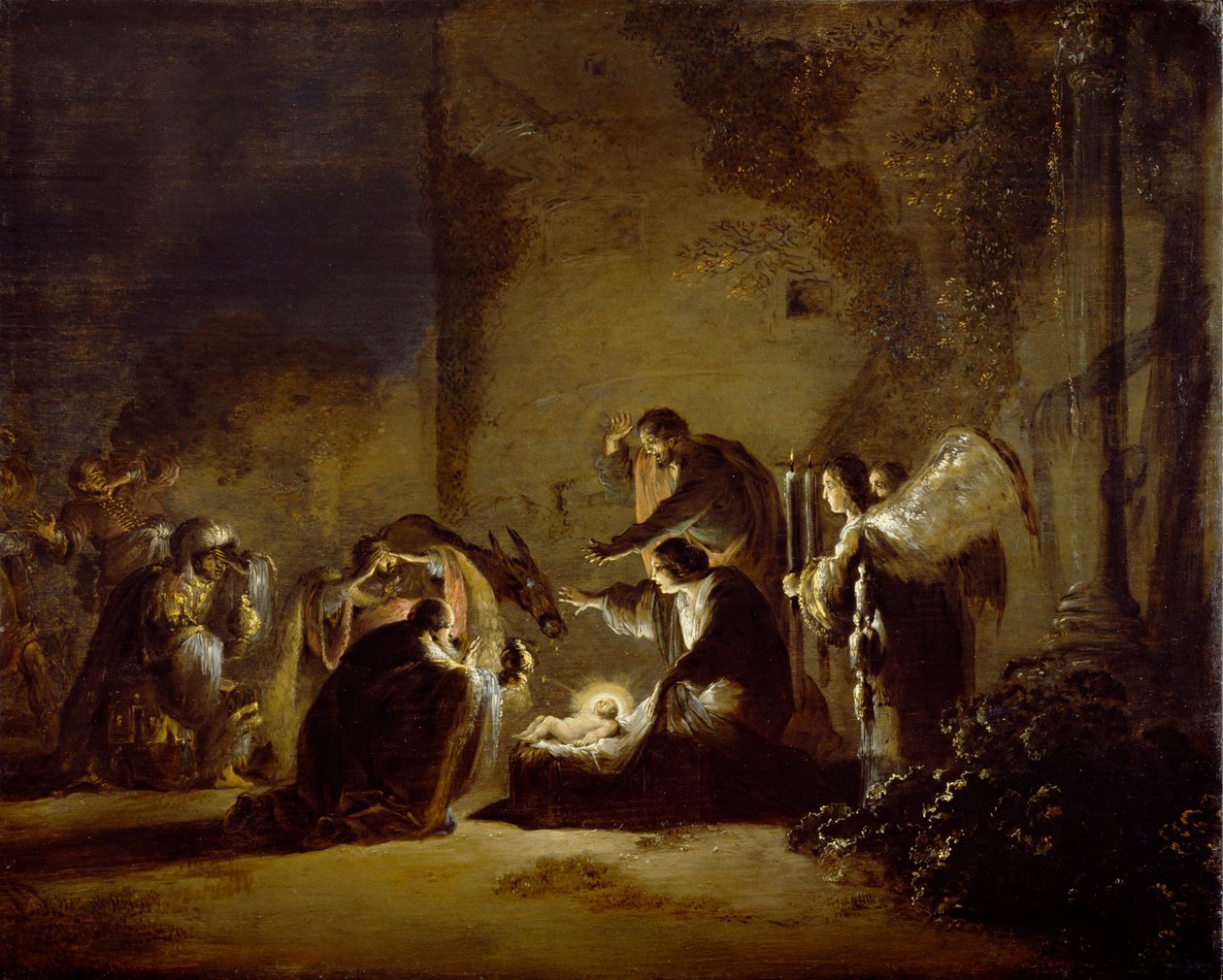 Die Anbetung der Könige von Leonaert Bramer