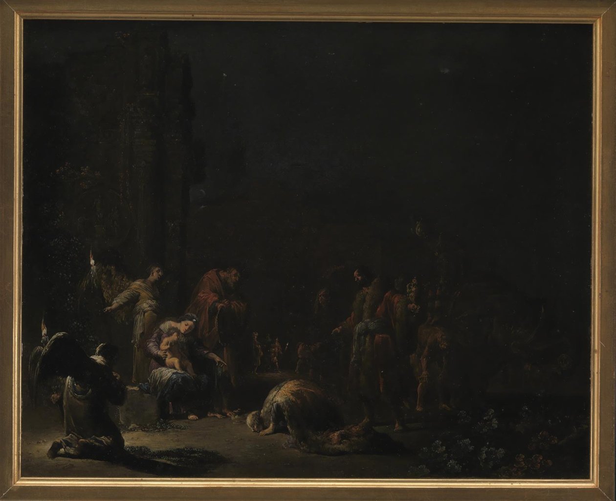Die Anbetung der Heiligen Drei Könige von Leonard Bramer