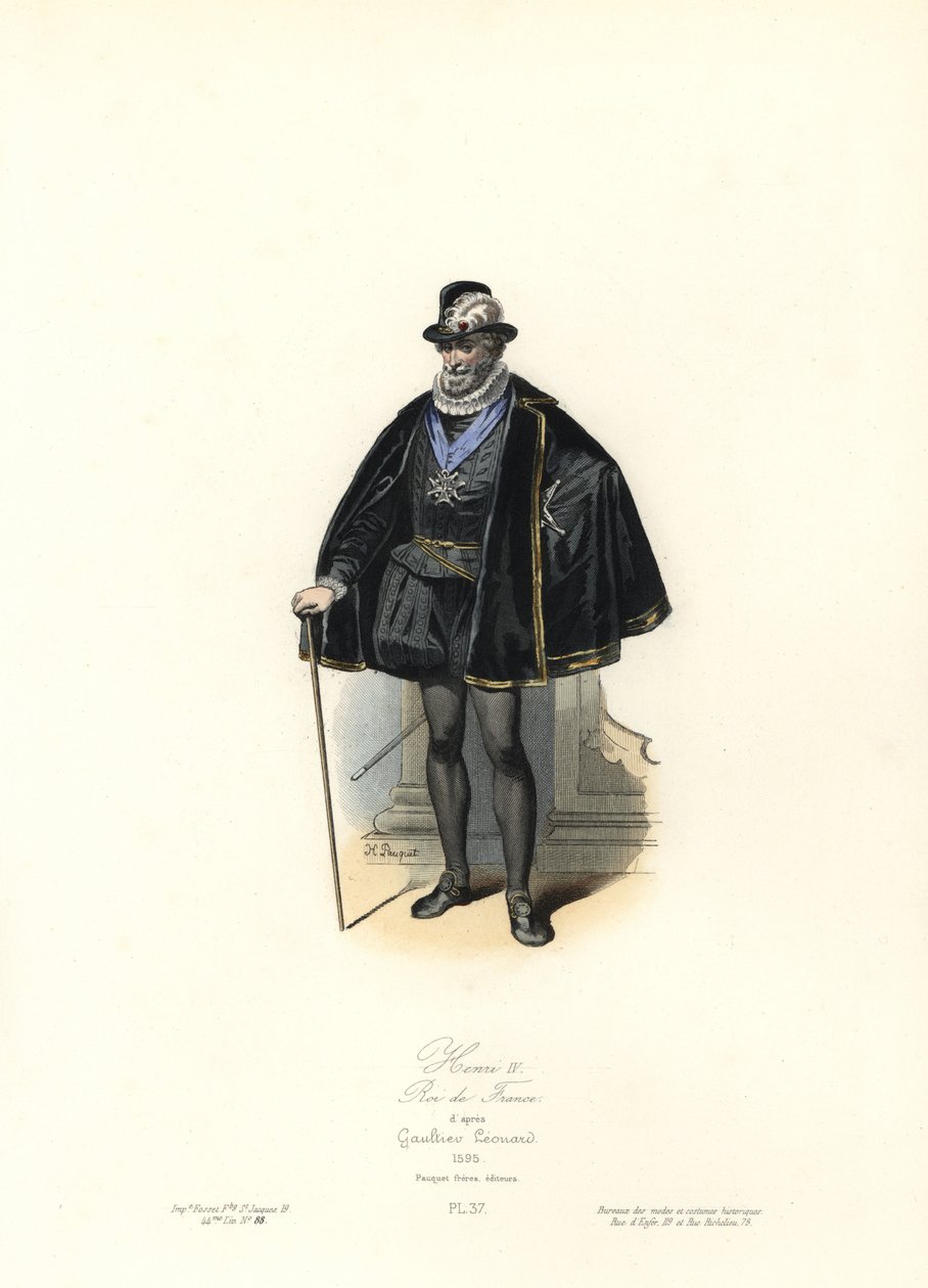 König Heinrich IV. von Frankreich von Leonard Gaultier