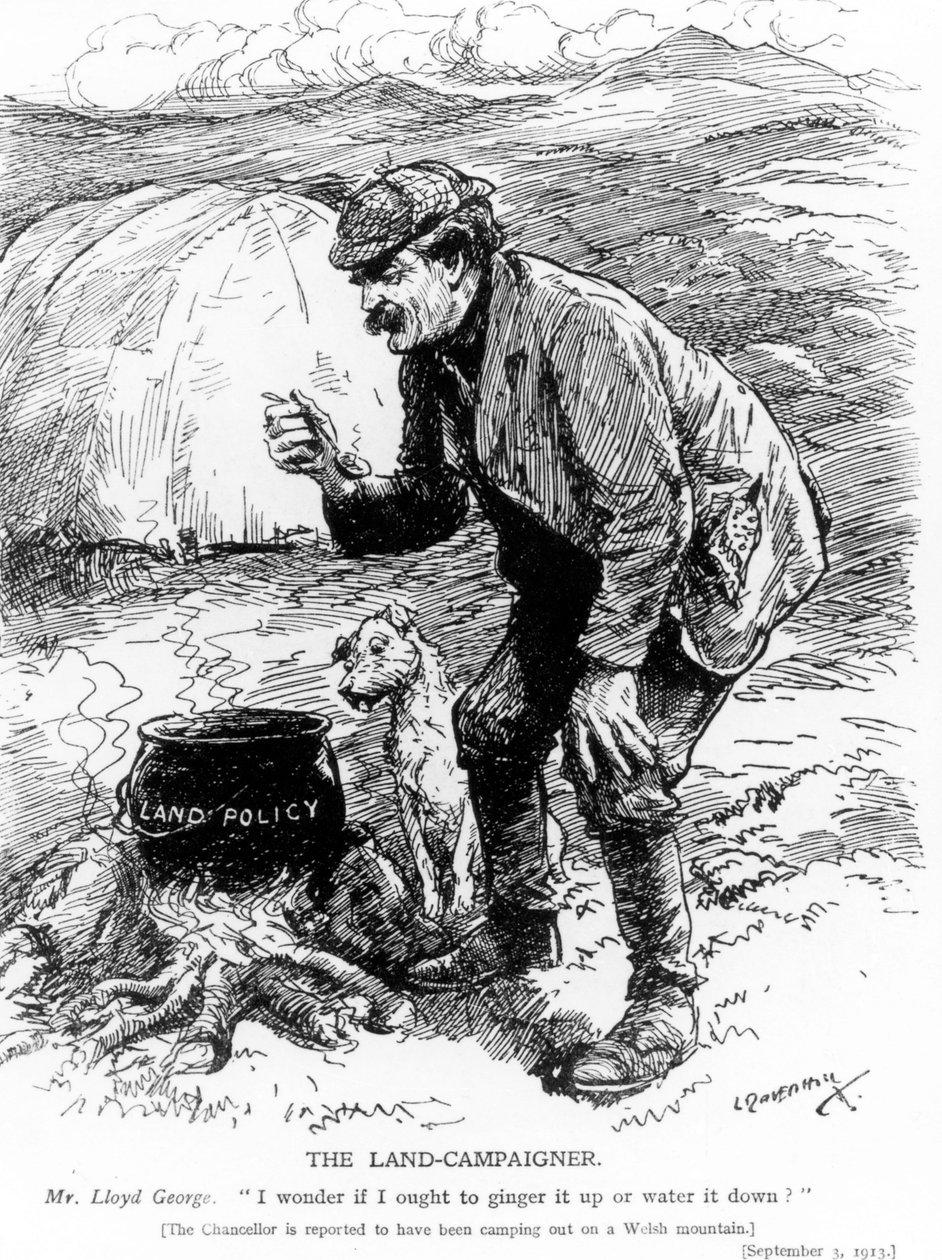 Der Land-Kampagnenführer, 1913 von Leonard Raven Hill