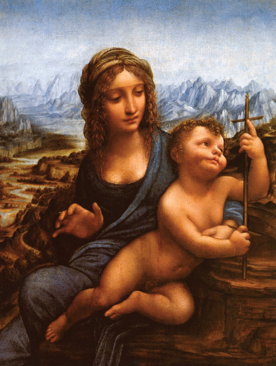 Madonna mit dem Spindelkorb von Leonardo da Vinci