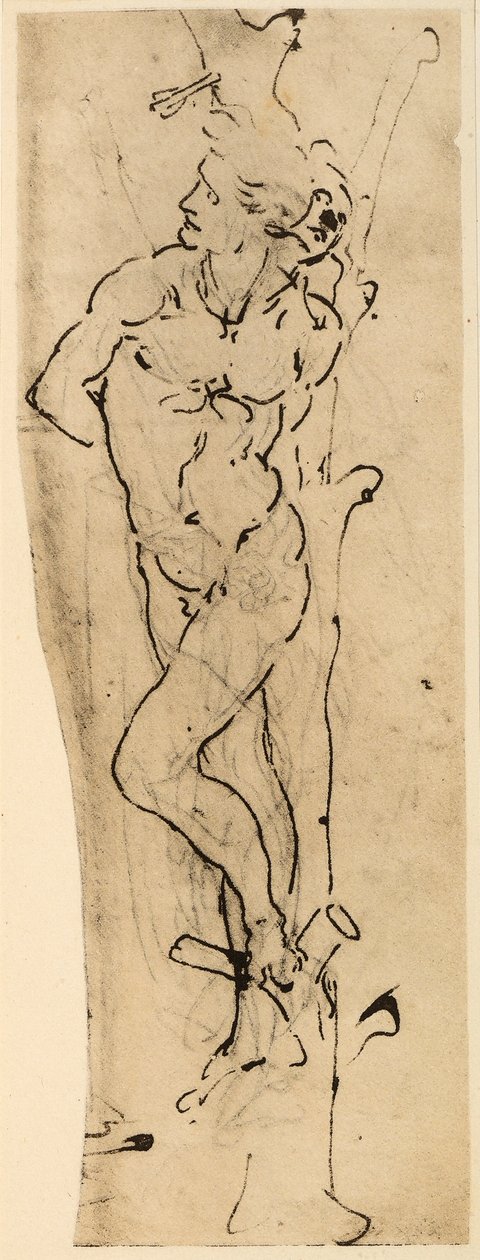 St. Sebastian (Kunsthalle, Raum der Drucke und Zeichnungen, Hamburg) von Leonardo da Vinci