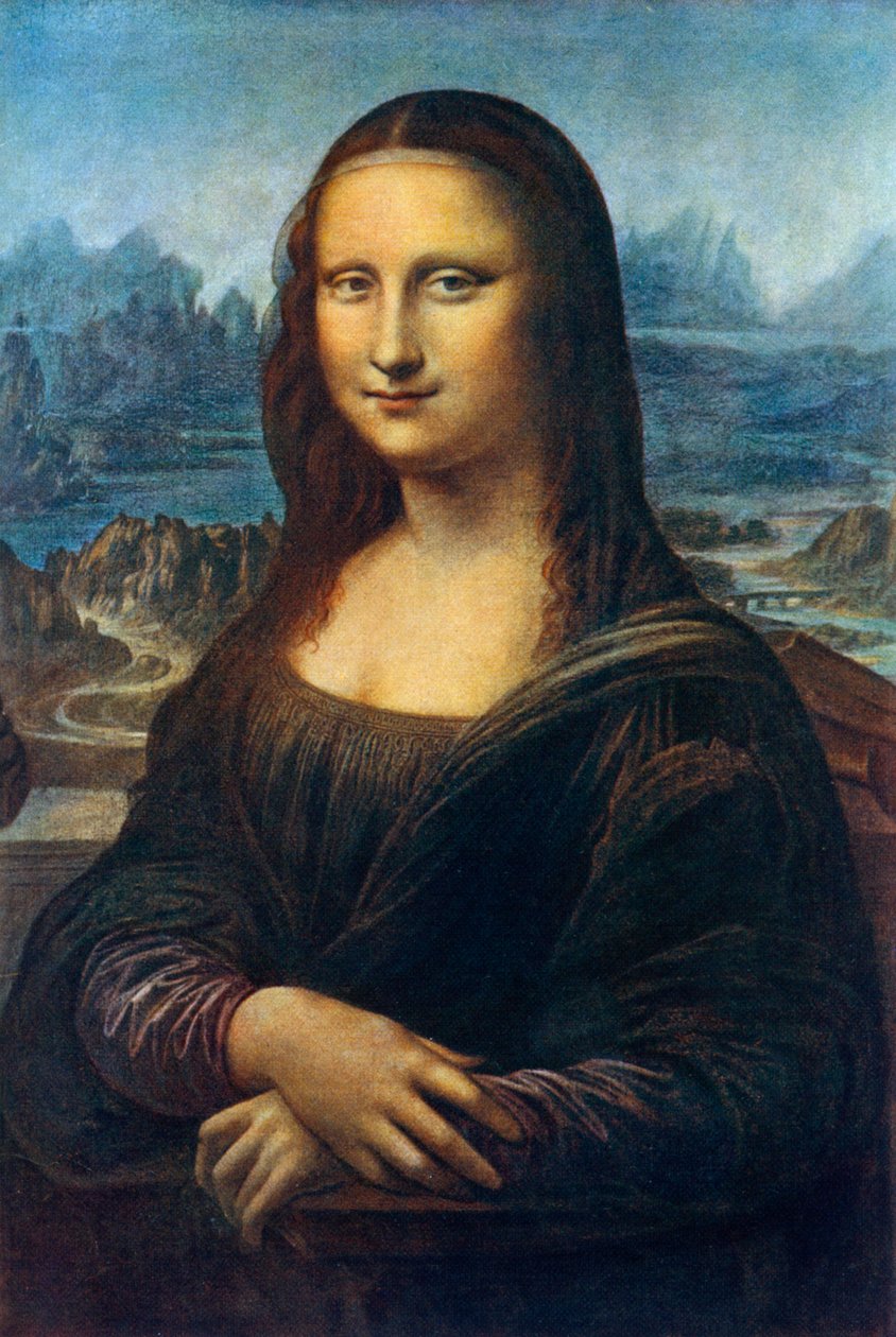 Mona Lisa, um 1505, 1912 von Leonardo da Vinci