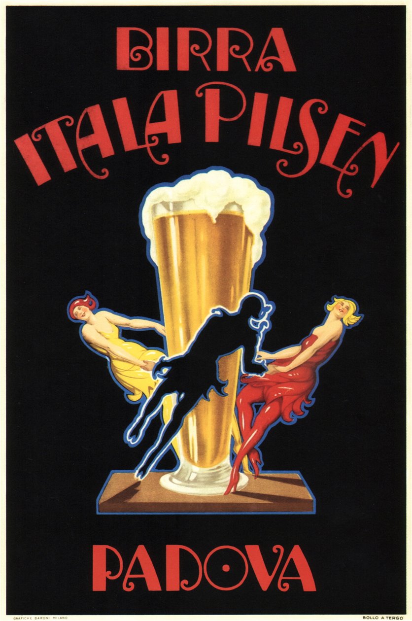 Birra Itala Pilsen von Leonetto Cappiello