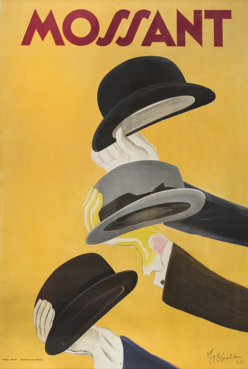 Mossant, 1938 von Leonetto Cappiello