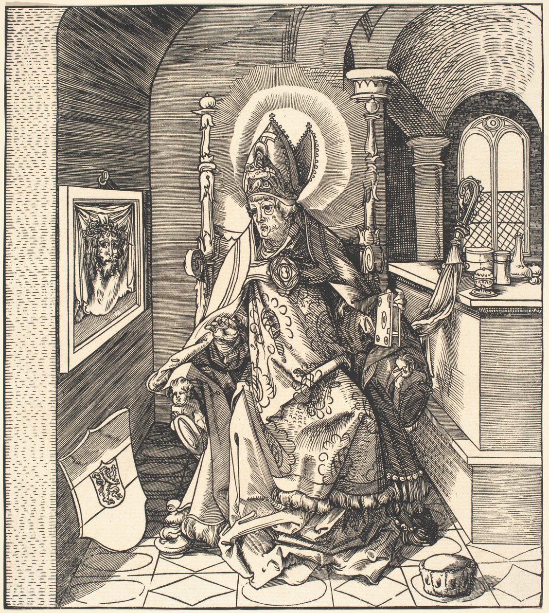Heiliger Remigius von Leonhard Beck