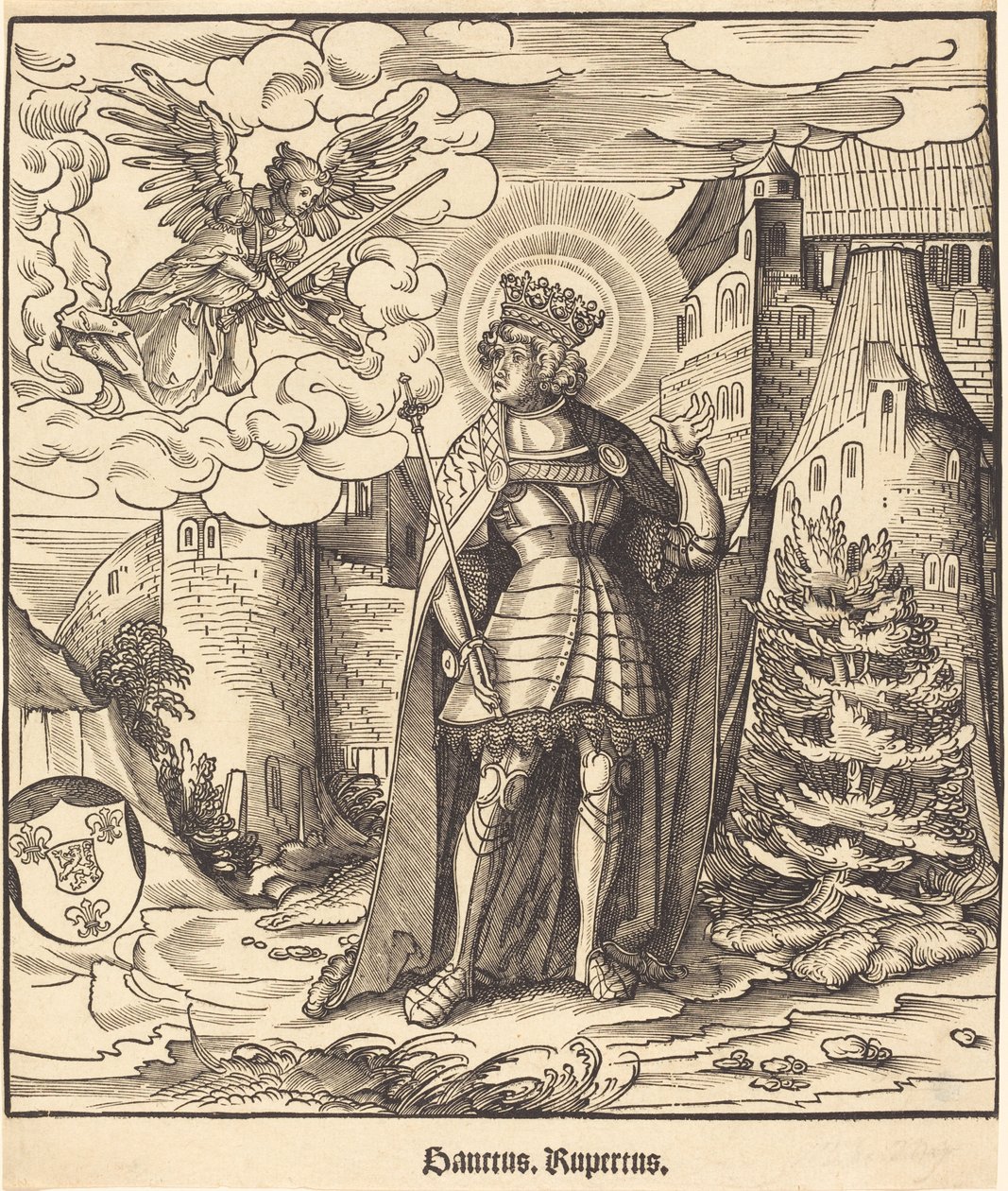 Heiliger Rupertus von Leonhard Beck
