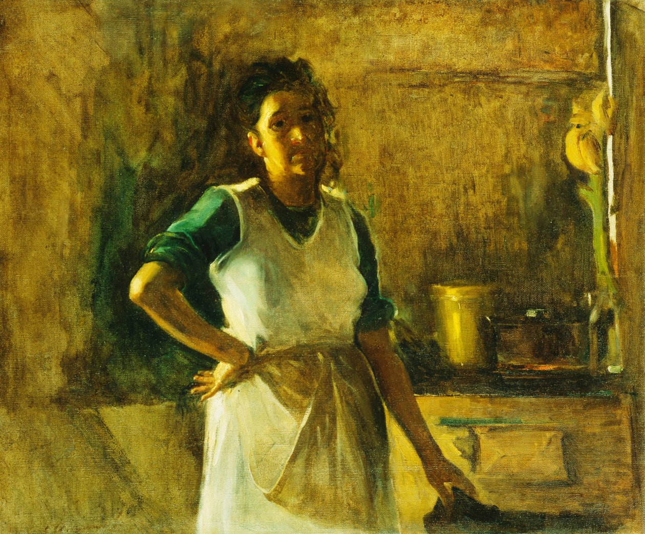 La Cocinera von Leopoldo Romañach