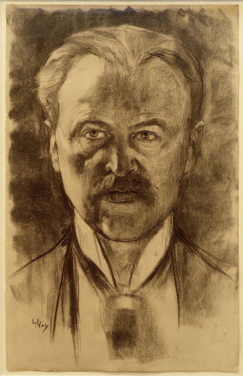 Selbstporträt von Lesser Ury