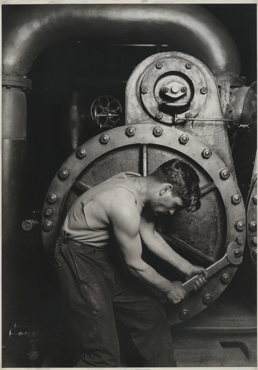 Kraftwerksmechaniker, 1925 von Lewis Wickes Hine