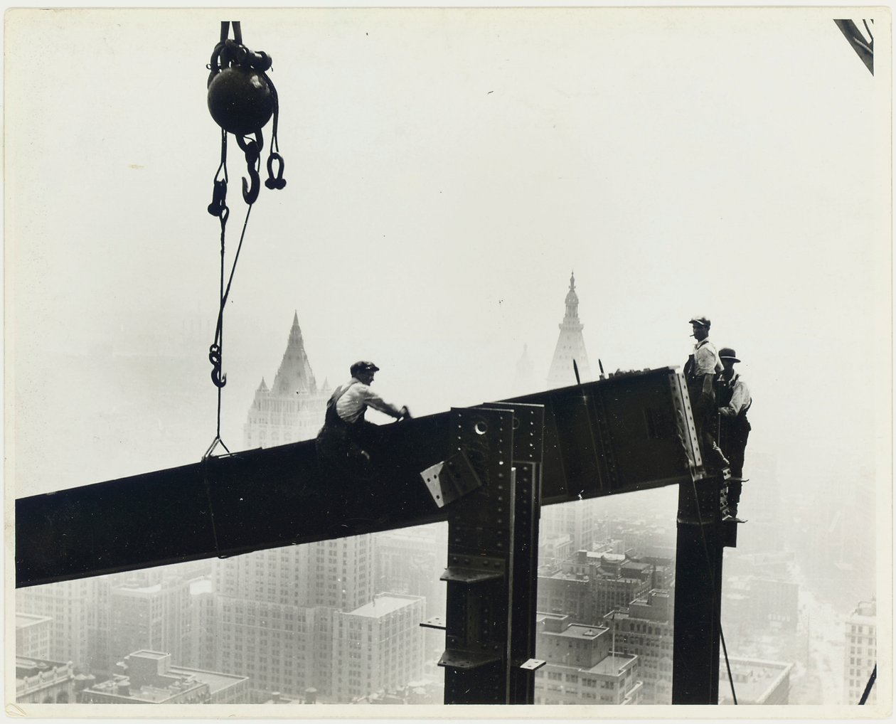 Bau des Empire State Building, ca. 1931 von Lewis Wickes Hine