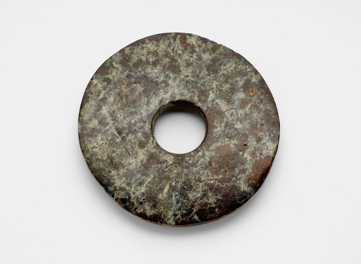 Scheibe, ca. 3300-2250 v. Chr. von Liangzhu culture