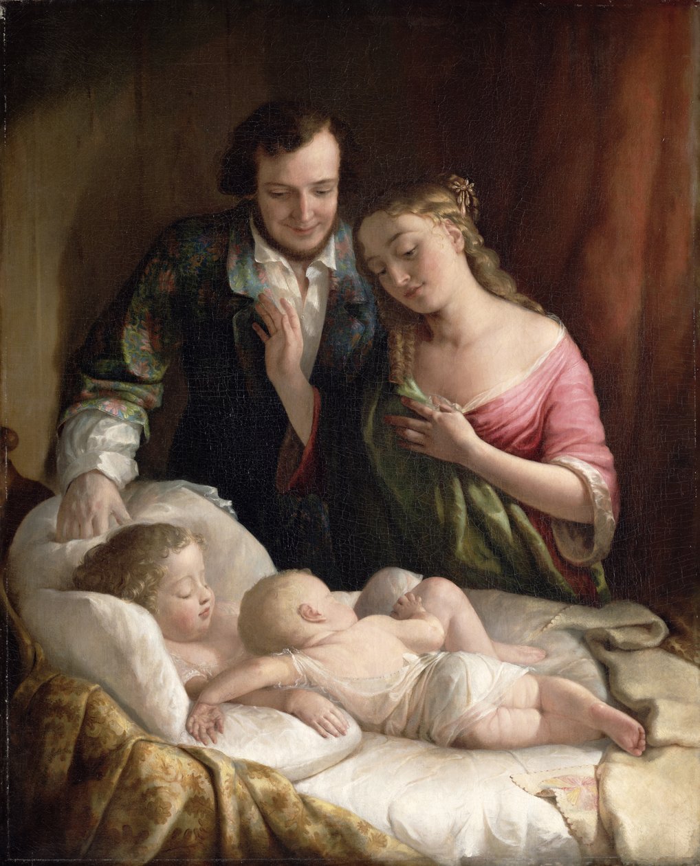 Häusliches Glück, 1849 von Lilly Martin Spencer