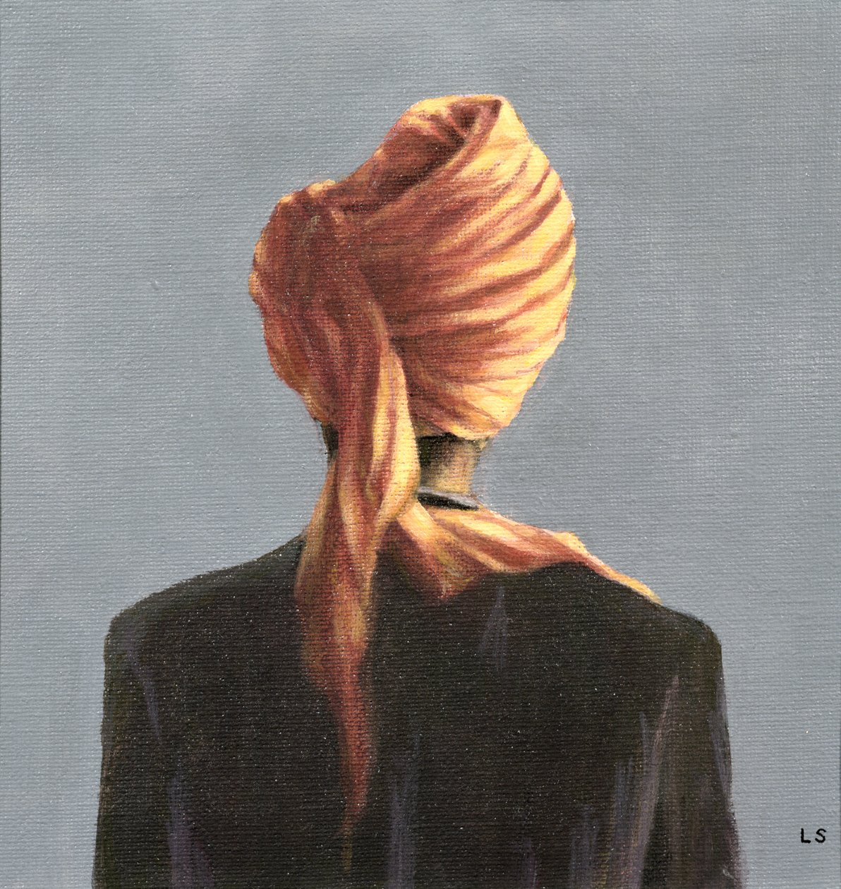 Oranger Turban, 2004 von Lincoln Seligman