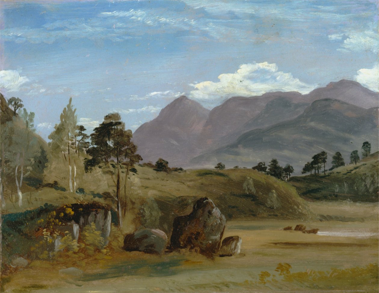 Berglandschaft, möglicherweise im Lake District von Lionel Constable