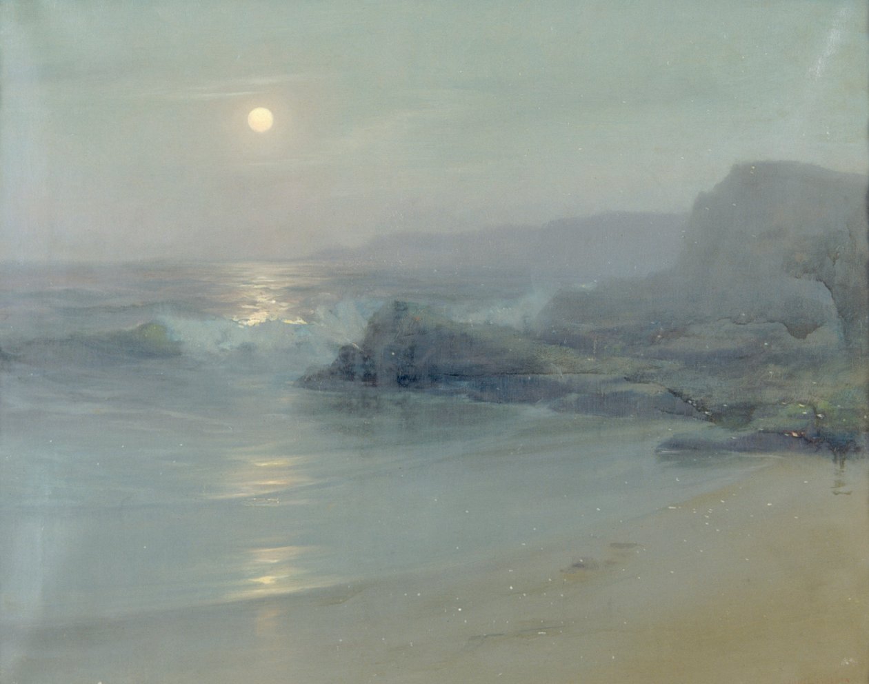Mondlicht auf dem Meer von Lionel Walden