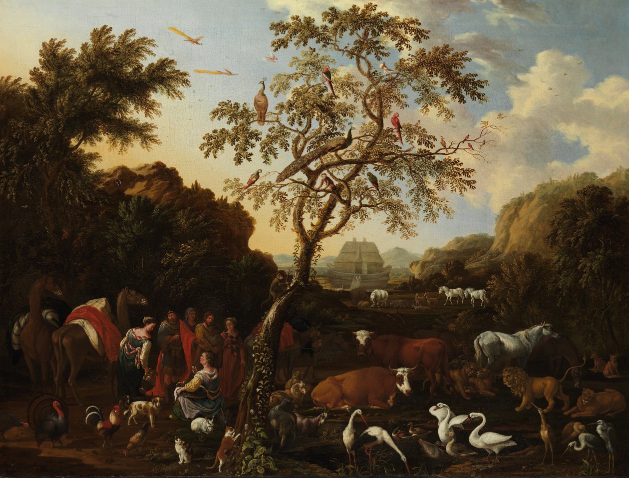 Die Arche, ca. 1700 von Lodewyk Tieling