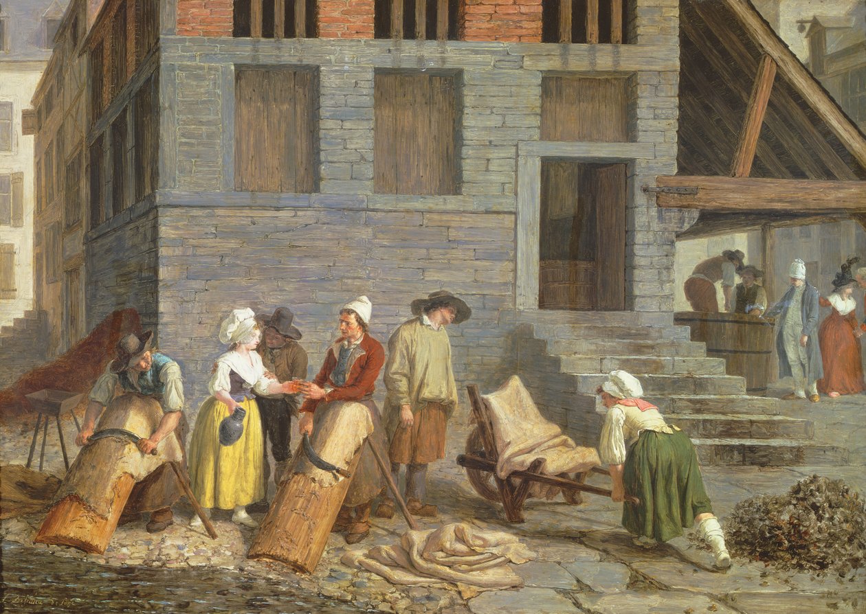 Die Gerberei von Léonard Defrance