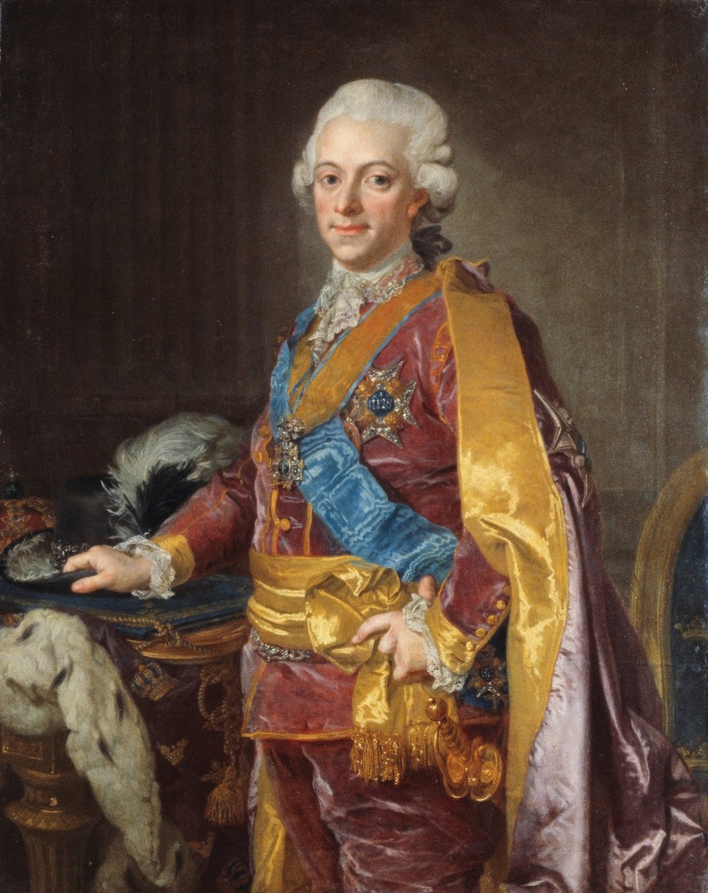 Gustav III., König von Schweden 1772-1792 von Lorens the Younger Pasch