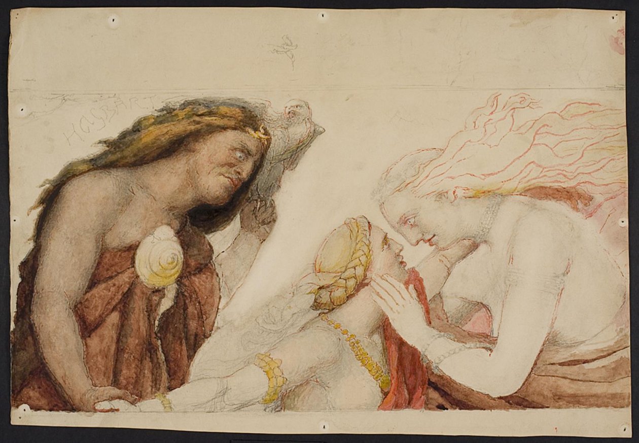 Hagbard und Signe von Lorenz Frølich