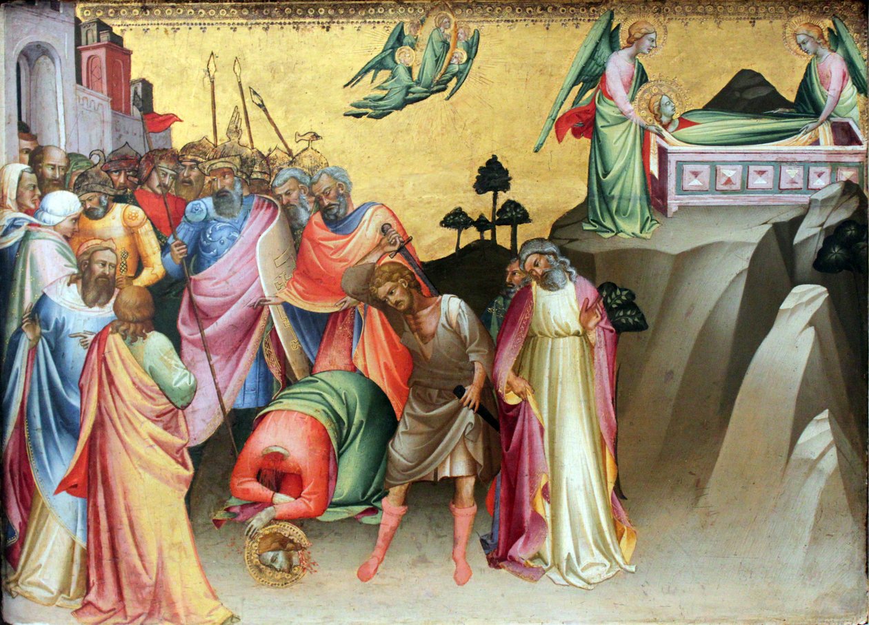 Die Enthauptung der heiligen Katharina von Alexandria von Lorenzo Monaco
