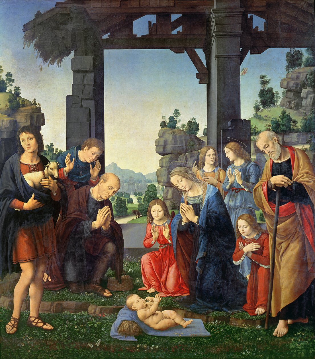 Anbetung der Hirten, ca. 1510 von Lorenzo di Credi