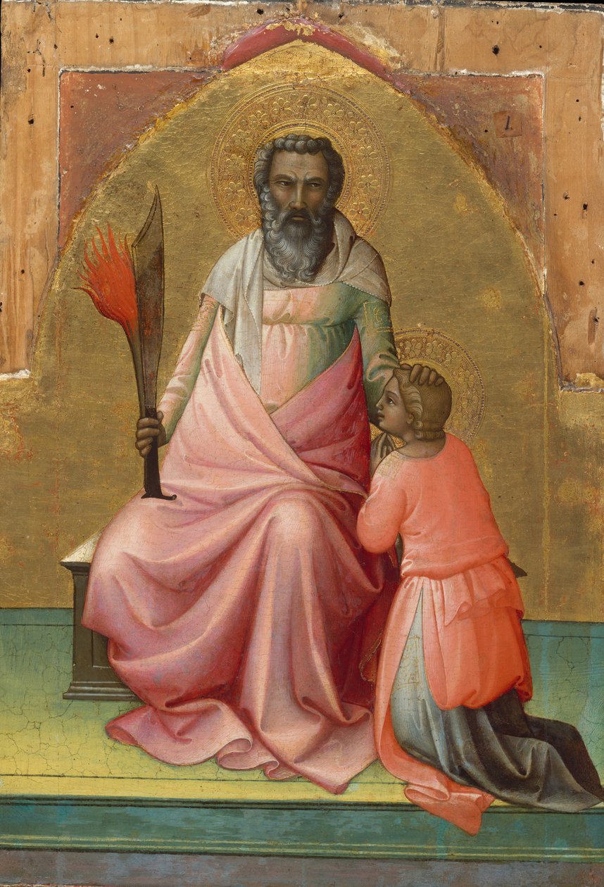 Abraham, ca. 1408-10 von Lorenzo Monaco