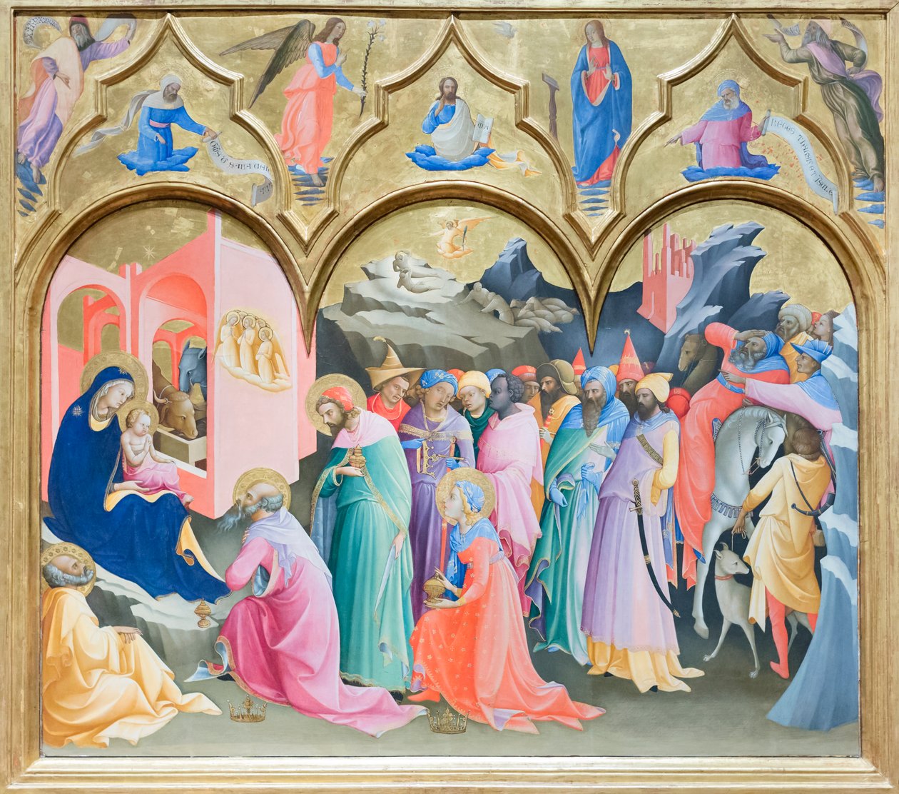 Anbetung der Heiligen Drei Könige von Lorenzo Monaco