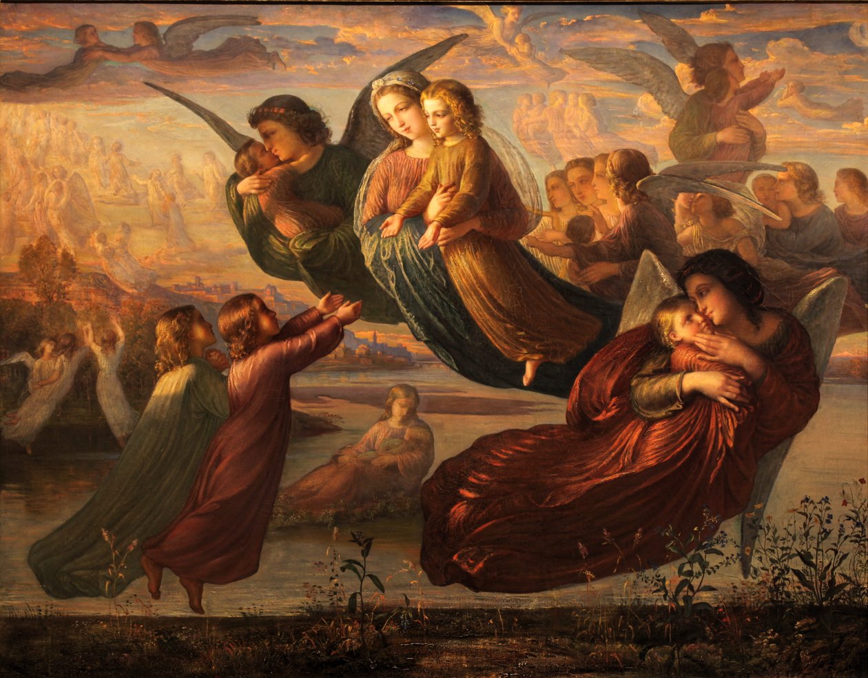 Gedicht der Seele - Erinnerungen an den Himmel von Louis Janmot