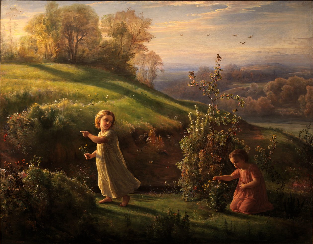 Gedicht der Seele - Frühling von Louis Janmot