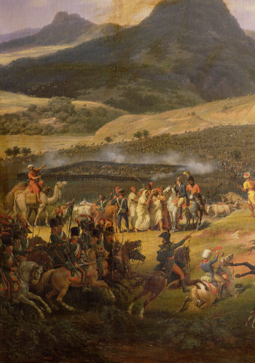 Schlacht am Berg Tabor, 16. April 1799, 1808 (Detail) von Louis Lejeune
