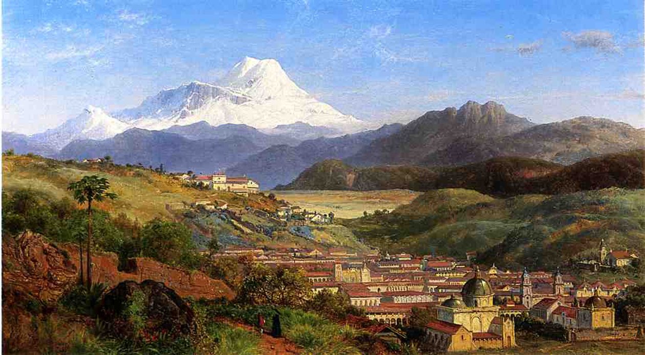 Rio Bamba, Ecuador, 1859 von Louis Rémy Mignot