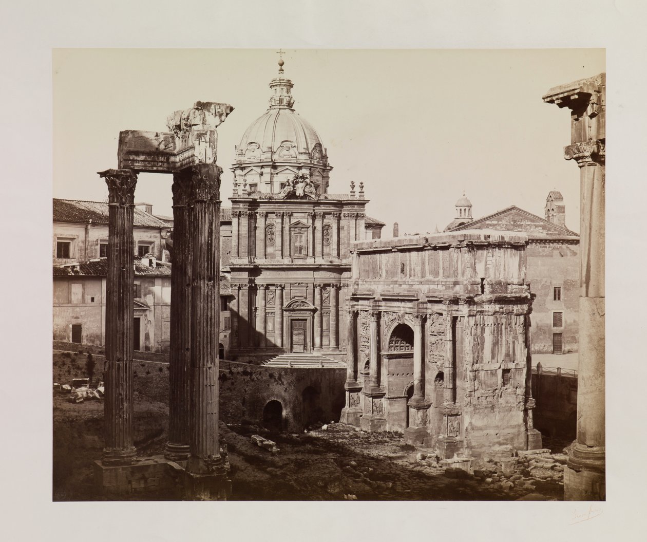 Forum Romanum von Louis Auguste Bisson