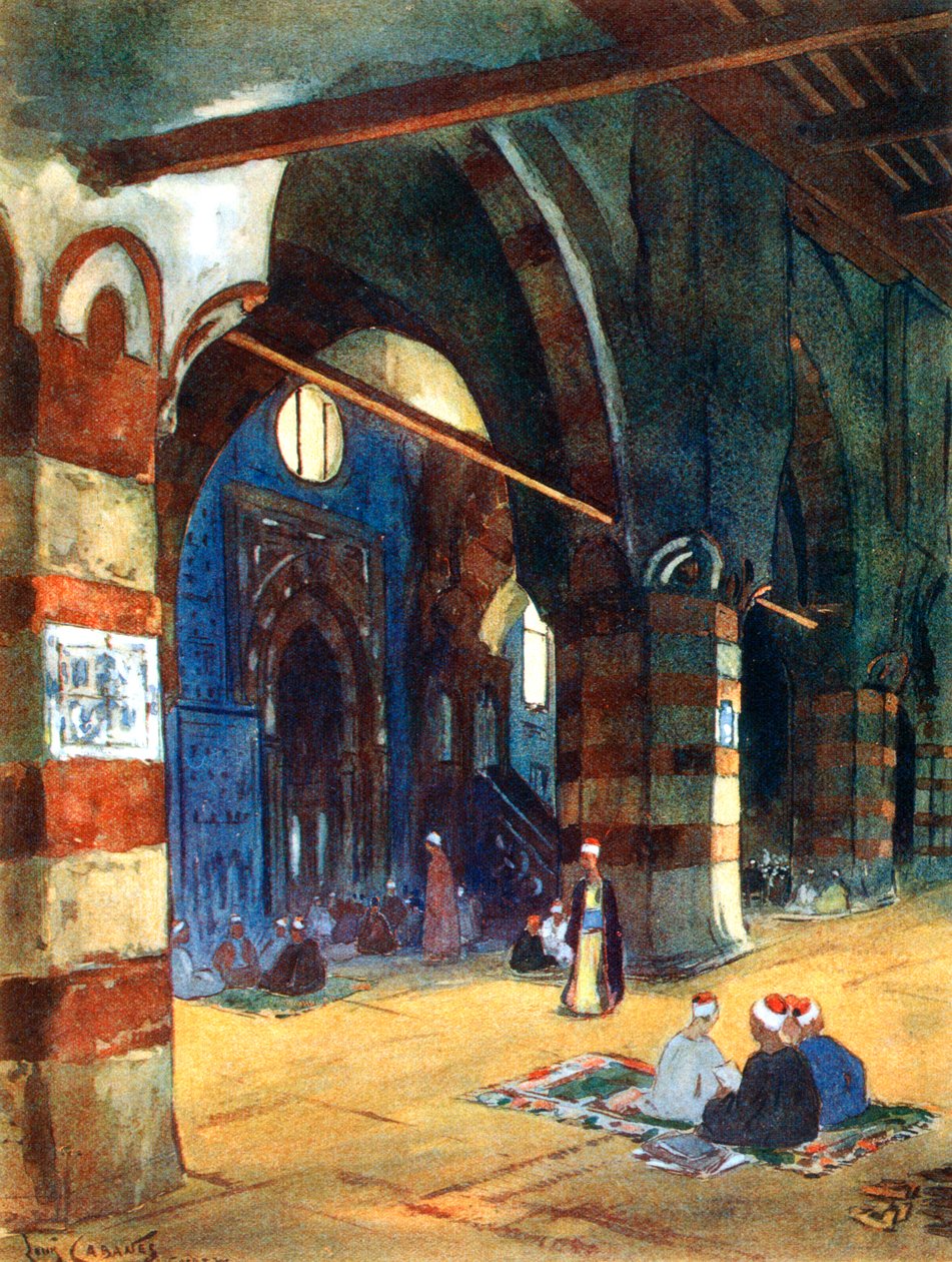 Ibrahim Agha Moschee, Kairo, Ägypten, 1928 von Louis Cabanes