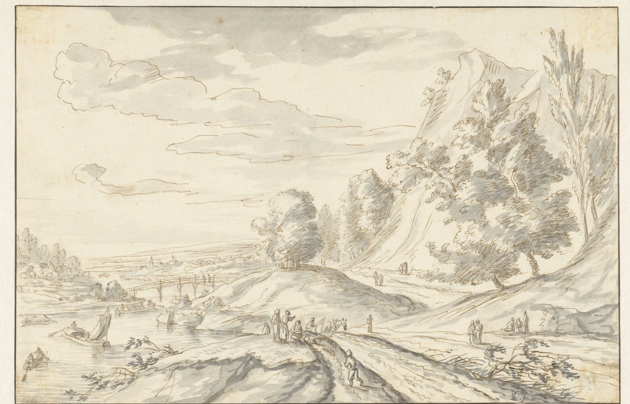 Berglandschaft von Louis Chalon