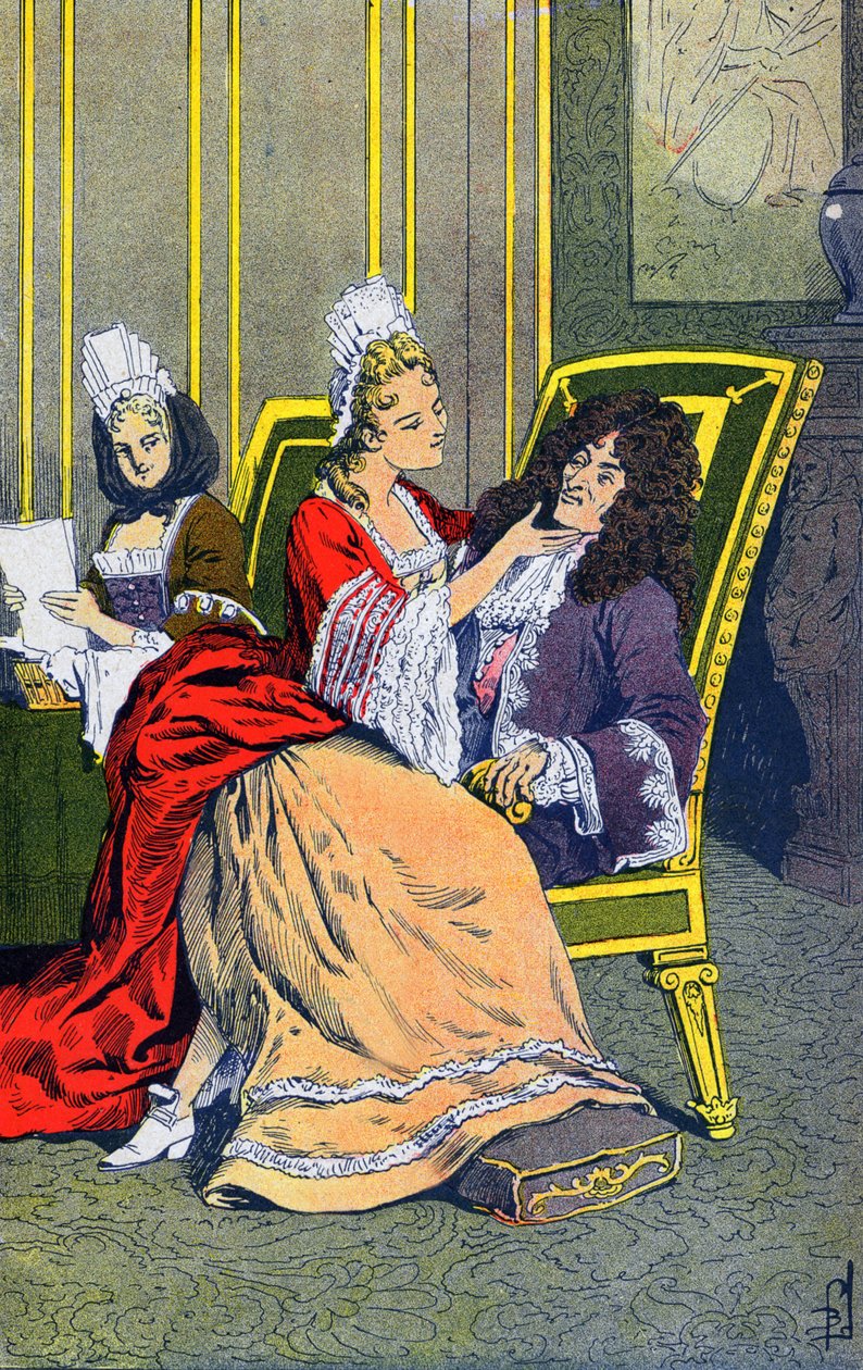 Familie von Ludwig XIV. von Louis Charles Bombled