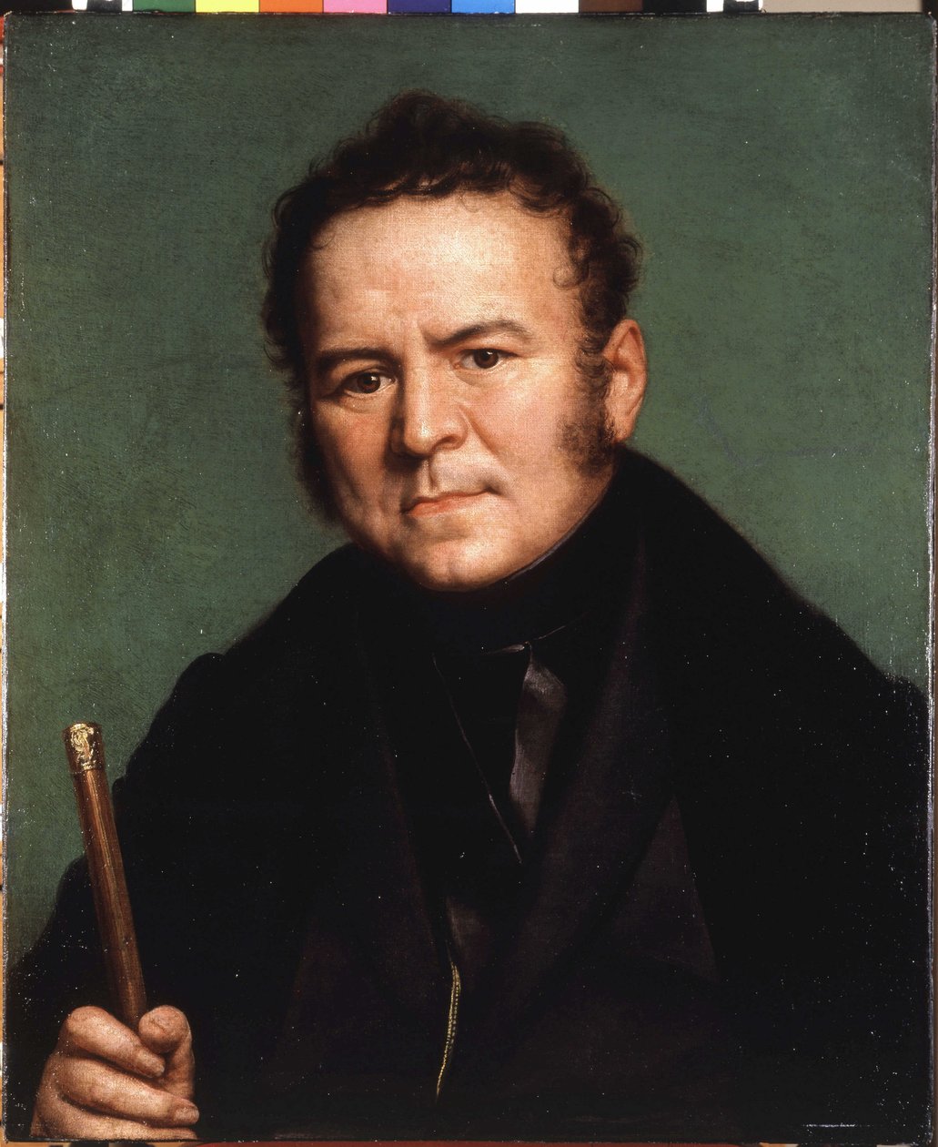 Porträt von Stendhal (Henry Beyle) (Grenoble) von Louis Ducis