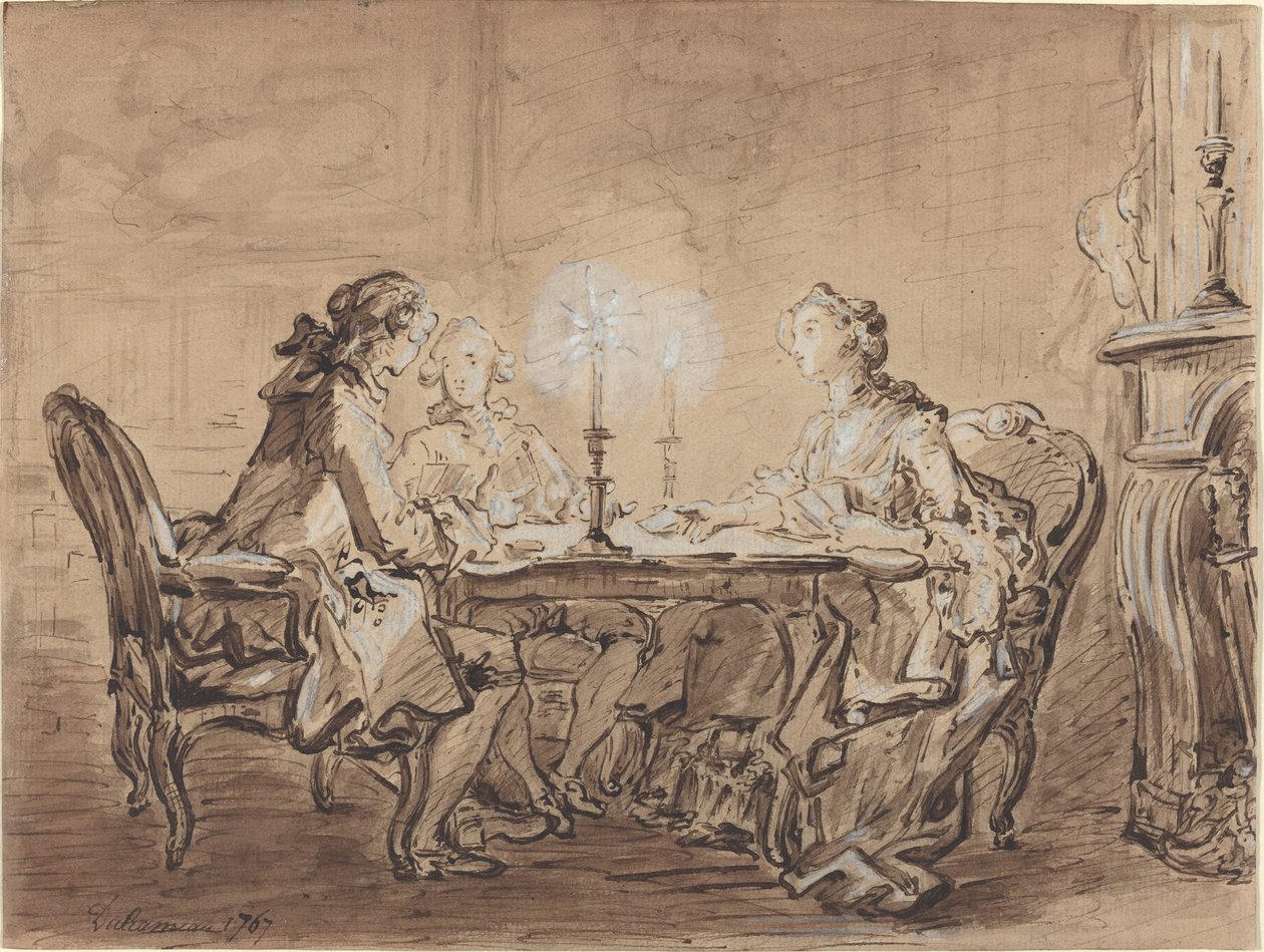 Ein Kartenspiel von Louis Durameau