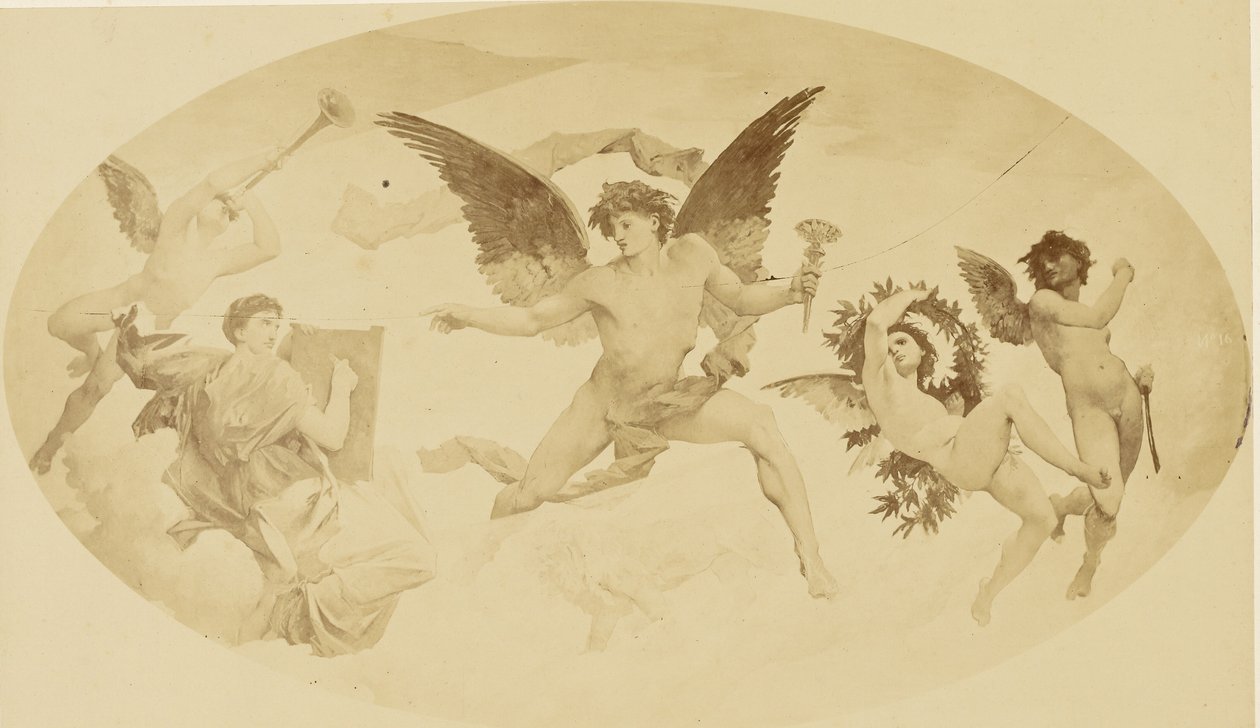 Decke: Der Tierkreis von Louis Emile Durandelle